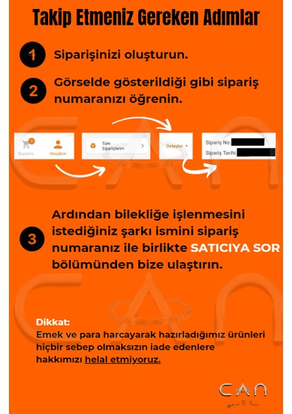 Lazerizi Kişiye Özel Tasarım Lazer Işleme Spotify Qr Kodlu Hediyelik Çelik Zincir Bileklik