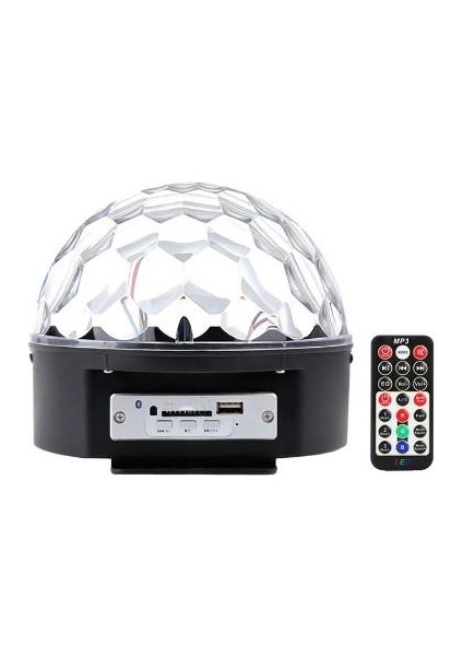 Disco Topu USB LED Işıklı Bluetooth Hoparlör