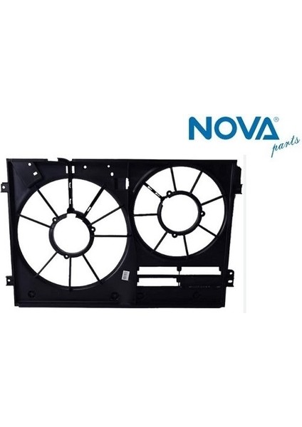 1K0121205AD Fan Motor Çerçevesi Golf Jetta Passat Superb -Octavıa