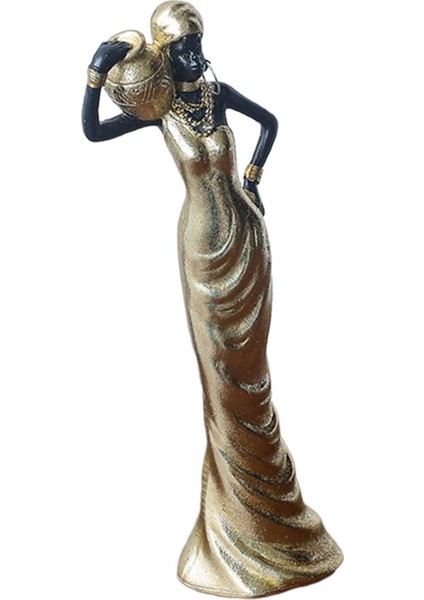 Afrika Heykeli Üstü Süsü Oturma Odası Orta Parçası A (Yurt Dışından) fiyatları