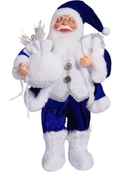 Noel Noel Baba Figürü Hediye Bebek Aksesuarları Oturma Odası Tatil Dekoru Mavi (Yurt Dışından) fiyatları