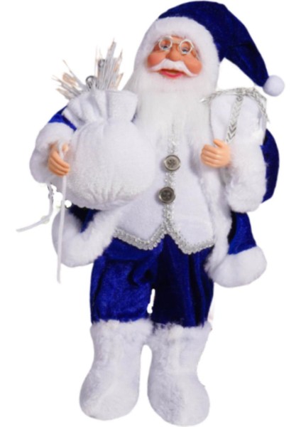 Noel Noel Baba Figürü Hediye Bebek Aksesuarları Oturma Odası Tatil Dekoru Mavi (Yurt Dışından) fırsatları