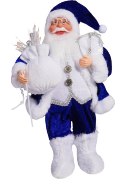 Noel Noel Baba Figürü Hediye Bebek Aksesuarları Oturma Odası Tatil Dekoru Mavi (Yurt Dışından) indirimleri