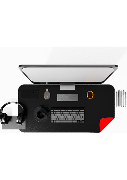Deri Mousepad Oyuncu Matı Laptop ve Bilgisayar Uyumlu Geniş Gaming Masa Sümeni ve Mouse Pad 80X40CM fiyatları
