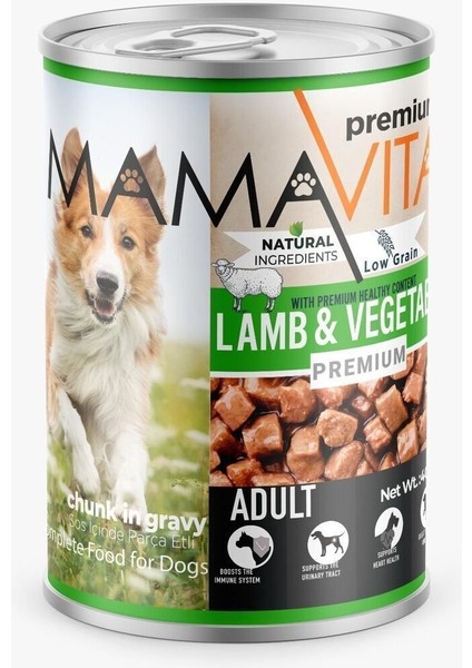 12 Adet Kuzu Etli Bonavitta Yetişkin Kedi Maması 400 gr