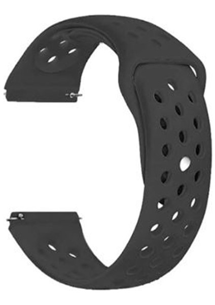 Amazfit Balance Kordon Kayış Delikli Silikon 22/nkn