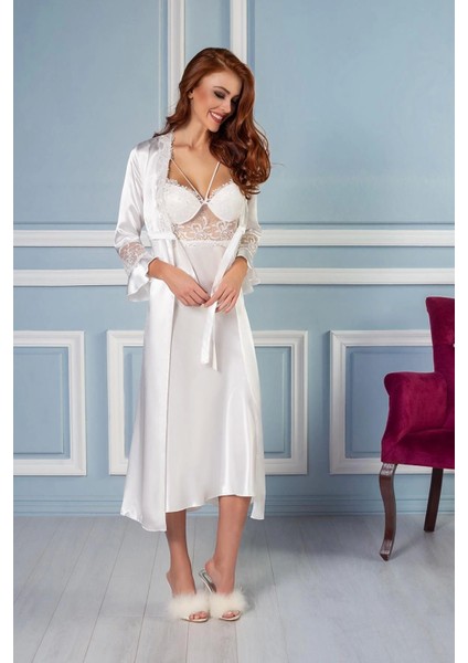 Pierre Cardin 6010 Kısa Saten 6'lı Çeyiz Seti