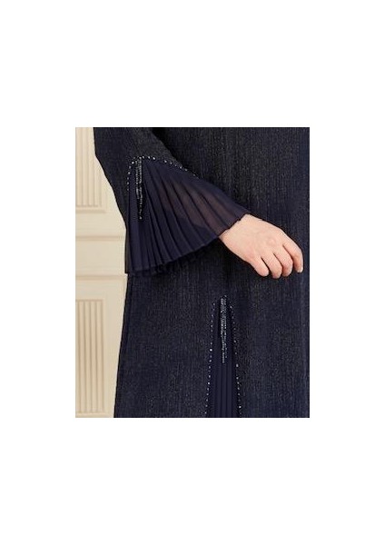 Linda Kadın Büyük Beden Simli Astarlı Anne Abiye Elbise fiyatları