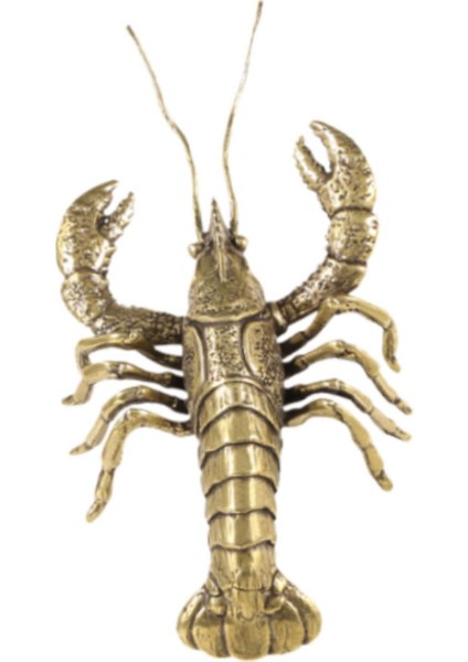 Istakoz Heykeli Dekorasyonu Masaüstü Kitaplık Oturma Odası Için Istakoz Heykelciği (Yurt Dışından) modelleri