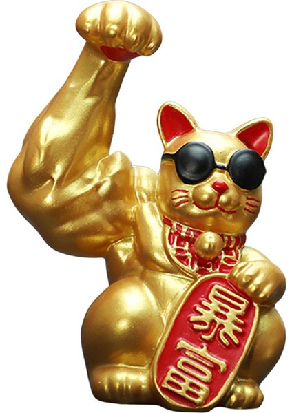 Şanslı Heykelciği Büyük Reçine Feng Shui Dekoru Mağaza I Sağ Kol (Yurt Dışından) modelleri