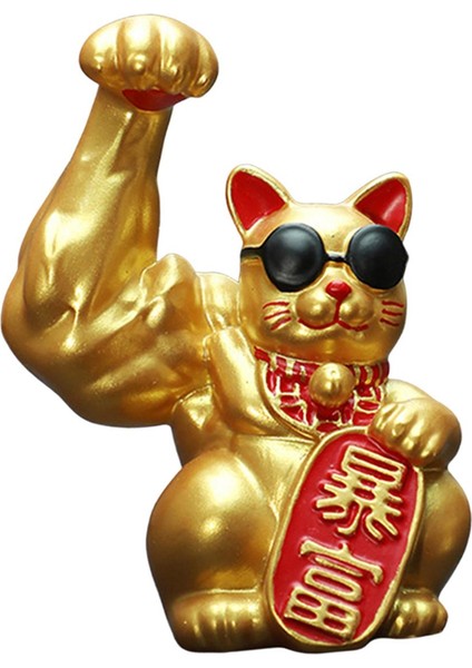 Şanslı Heykelciği Büyük Reçine Feng Shui Dekoru Mağaza I Sağ Kol (Yurt Dışından) fırsatları