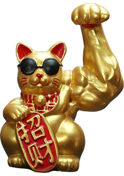 Şanslı Heykelciği Büyük Reçine Feng Shui Dekoru Mağaza I Sol Kol (Yurt Dışından) fiyatları