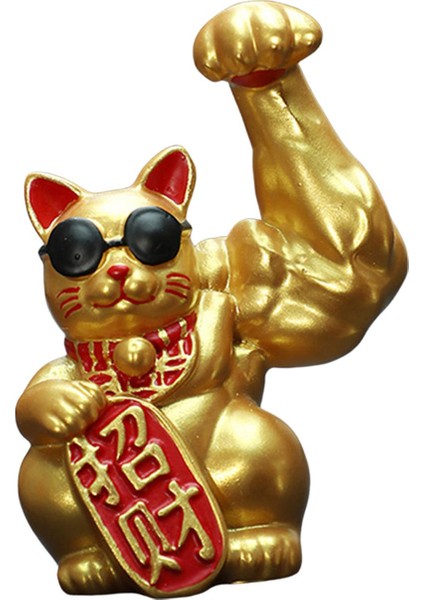 Şanslı Heykelciği Büyük Reçine Feng Shui Dekoru Mağaza I Sol Kol (Yurt Dışından) fırsatları