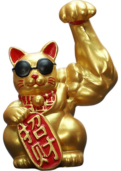 Şanslı Heykelciği Büyük Reçine Feng Shui Dekoru Mağaza I Sol Kol (Yurt Dışından) indirimleri