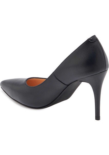 Lacivert Hakiki Deri Kadın Stiletto - K24S1AY67599-A31 fiyatları