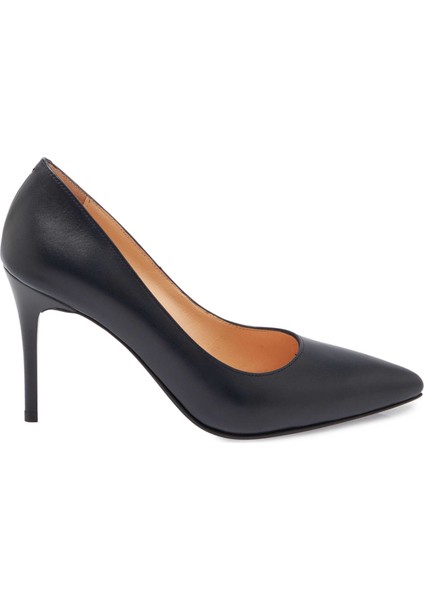 Lacivert Hakiki Deri Kadın Stiletto - K24S1AY67599-A31 modelleri
