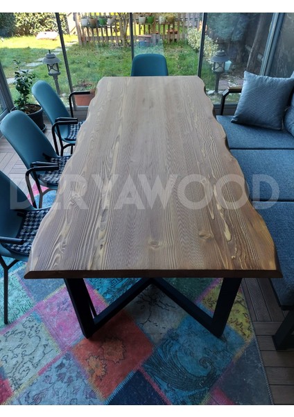 Arwen Ahşap Bahçe Masası Açık Ceviz 70x120x76 cm fiyatları