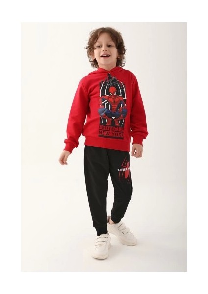 Disney 4830-3 Spider-Man Erkek Çocuk Eşofman Takımı