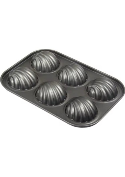 Teflon Istiridye Kek Kalıbı (6 Bölmeli) fırsatları