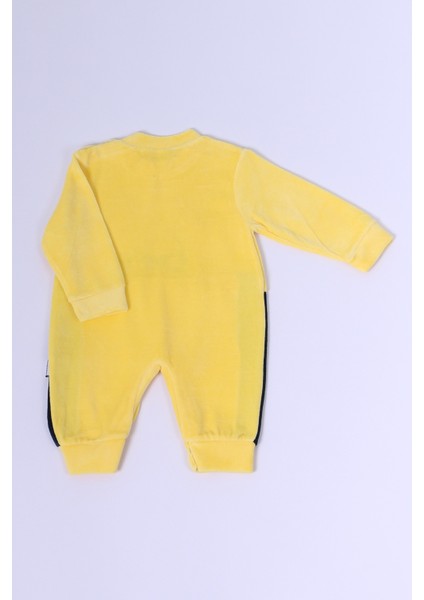 Bebek Kadife Tulum Uzun Kollu Çıtçıtlı Baskılı D5 modelleri