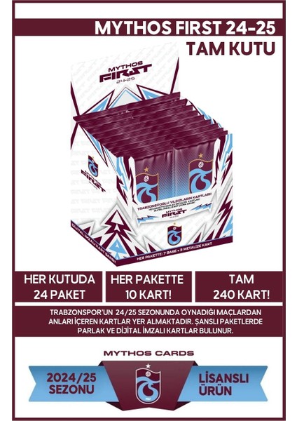 Trabzonspor 2024-25 Mythos First - Tam Kutu
