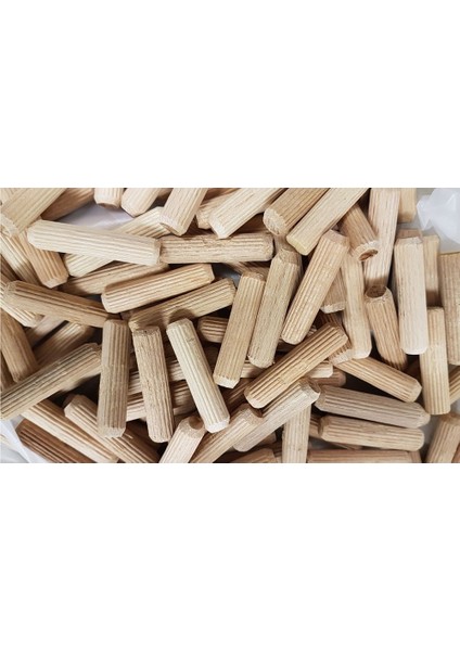 Ahşap Kayın Kavela Bağlantı Pimi 10X35 MM 50 ADET