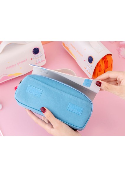 Ilkokul Öğrenci Büyük Kapasite Sevimli El Ilkortory Yaratıcı Uzay Beşeri Bilimler Kalem Kutusu (Yurt Dışından) modelleri