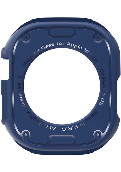 Apple Watch Ultra 49MM Silikon Tpu Kasa Koruyucu Watch Gard 17