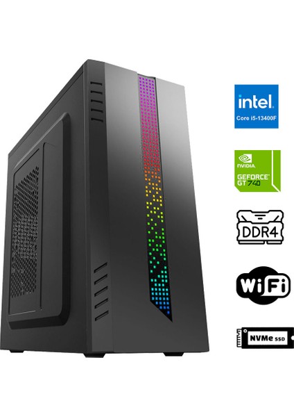 XSR926 I5 13400F 16GB Ram 512GB M.2 Nvme SSD 4gb GT740 23.8" Monitör Masaüstü Ofis Bilgisayarı fiyatları