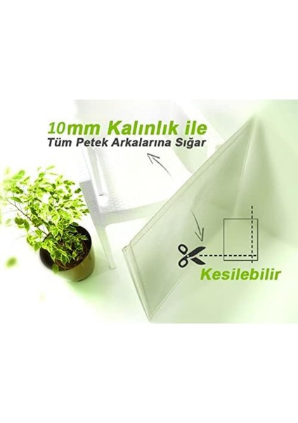 10 mm kalınlığında 50X100 mm Petek Kalorifer Arkası Isı Yalıtım izolasyon Levhası Radyatör Arkalığı Plaka