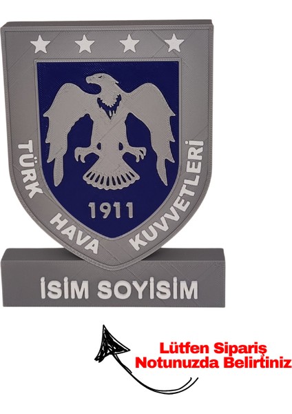 Hava Kuvvetleri Masaüstü İsimlik