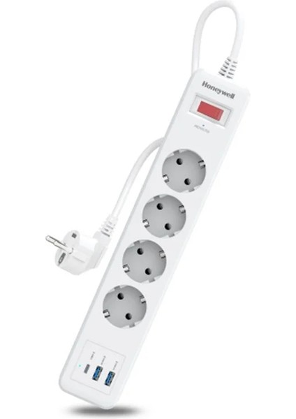 Akım Korumalı Priz 4lü 1xtype-C 2xusb-A HC000042