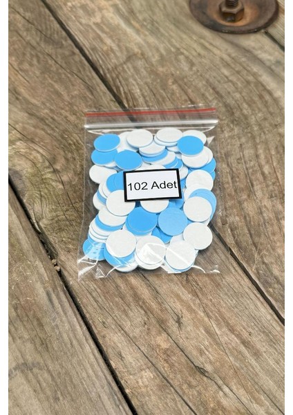 Çift Taraflı Yuvarlak Köpük Bant (ÇAP:15 mm ) (100 Adet) fiyatları