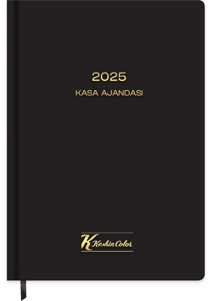 Keskin Color Keskin 2025-17*24 Ticari Kasa Ajandası