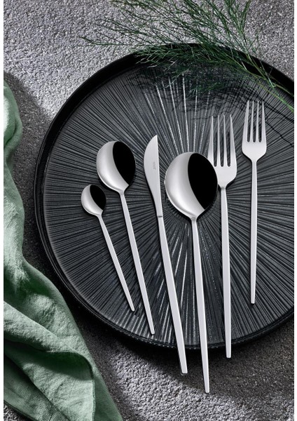 56 Parça Paslanmaz Çelik,6 Kişilik Çatal Kaşık Bıçak Takımı,yemek Takımı,steak Çatal-Steak Bıçak,servis Kepçe Seti fırsatları