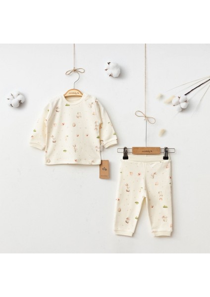 Baby Sihirli Tavşan Pijama Takımı 5066