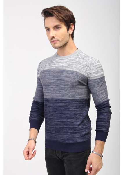 Bisiklet Yaka Regular Fit Triko Kazak