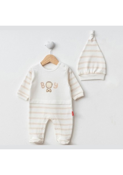 Şapkalı Bebek Tulumu 1072