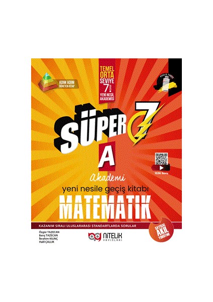 (Sınıf: 7) Matematik A Akademi Nesile Geçiş Kitabı
