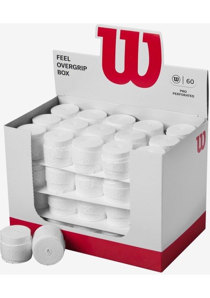 Pro Overgrip Perforated Box 60 White WR8438001001