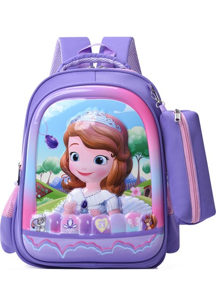 Anaokulu Okul Oxford Kumaş Öğrenci Okul Kalem Kutusu ile Çanta (Yurt Dışından)