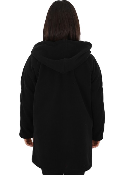 Kadın Ara Boy Polar Siyah - Zenobya fiyatları