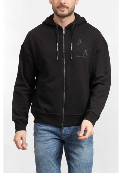 Erkek Sweatshirt Siyah