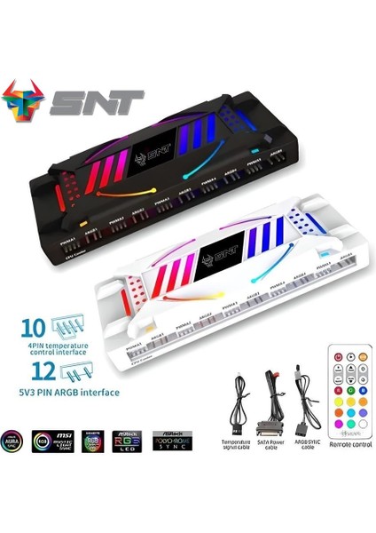 Snt Argb Denetleyici Controller Uzaktan Kumandalı Beyaz fiyatları