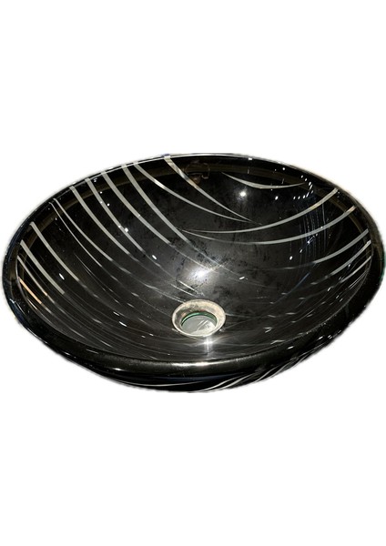 Yuvarlak Cam Lavabo - B-71