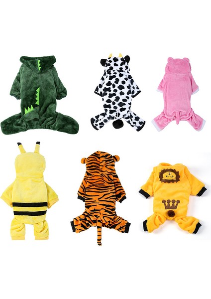 Dört Ayak Kıyafeti, Köpek Kedi Dışında ve Kış Sıcak Kıyafetleri, Küçük Köpek Tiger Giysileri, Dinozor Değiştirme Kıyafetleri (Yurt Dışından) modelleri