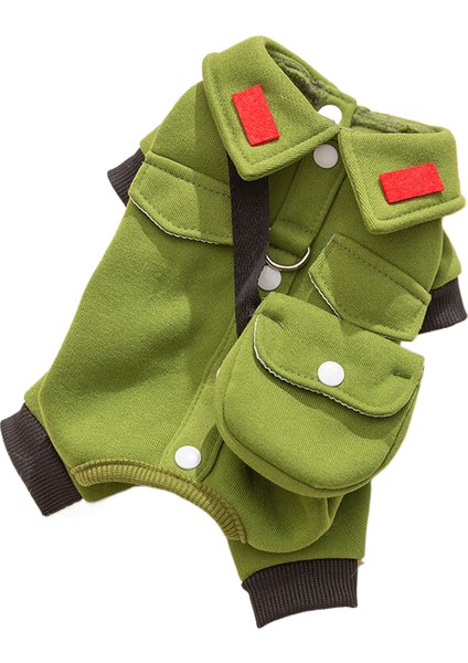Yeşil ve Kış Giysileri, Sıcak Köpek Giysileri, Tatlı Sıcak Ayı Traktör Hoodie, Köpekler ve Kediler Için Sıcak Giysiler. (Yurt Dışından)
