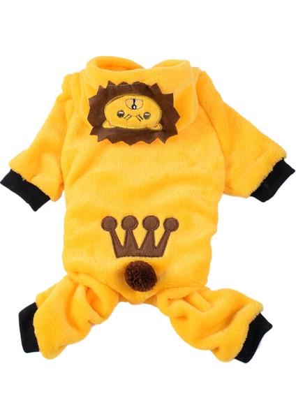 Dört Ayak Kıyafeti, Köpek Kedi Dışında ve Kış Sıcak Kıyafetleri, Küçük Köpek Tiger Giysileri, Dinozor Değiştirme Kıyafetleri (Yurt Dışından)