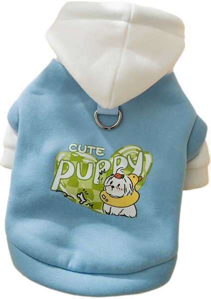 Yeşil ve Kış Giysileri, Sıcak Köpek Giysileri, Tatlı Sıcak Ayı Traktör Hoodie, Köpekler ve Kediler Için Sıcak Giysiler. (Yurt Dışından)