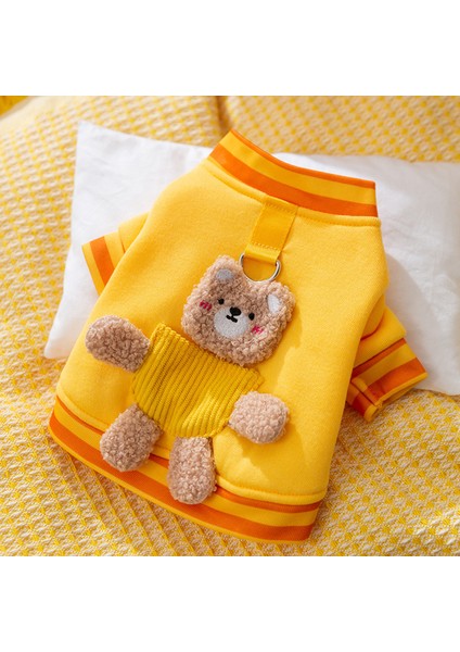 Yeşil ve Kış Giysileri, Sıcak Köpek Giysileri, Tatlı Sıcak Ayı Traktör Hoodie, Köpekler ve Kediler Için Sıcak Giysiler. (Yurt Dışından) fiyatları